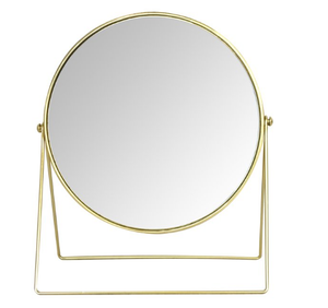 Espejo cosmético personalizado para niñas hecho a mano fabuloso indio compacto diseño contemporáneo Marco de metal y material de vidrio - Product Image 6