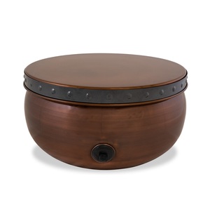 Soporte de manguera de jardín antiguo negro con diseño en relieve Soporte de manguera Acabado de bronce Buena calidad para uso de accesorios de jardín - Product Image 3