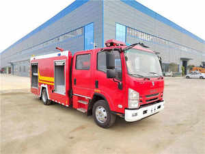 Camión de Bomberos ISU-ZU 4x2 Diésel de Alta Calidad, 3000-5000 Litros, con Agua y Espuma, en Venta - Product Image 4