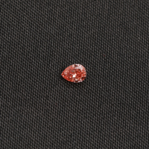 1.0 CT rose poire coupe lâche laboratoire cultivé CVD diamant fantaisie rose couleur rempli bijoux exquis avec certificat - Product Image 1