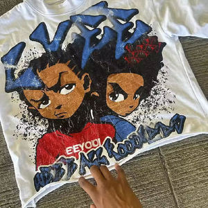 เสื้อยืดแขนยาวสองชั้นสไตล์ Y2K แบบโอเวอร์ไซส์ สตรีทแวร์ ดีไซน์ขาดๆ ผ้าฝ้าย 100% ปักโลโก้ด้านหน้า ระบายอากาศได้ดี - Product Image 6