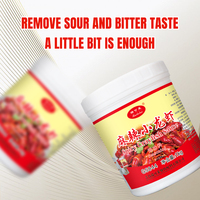 Pâte aromatisante d'écrevisses épicée chinoise idéale pour assaisonner le riz Ramen Emballage en vrac Traitement brut Sauce chili alternative