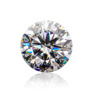 Premium 5mm Round Cut <b>Moissanite</b> <b>Loose</b> Gemstone D VVS1 Certified by GRA for Luxury Rings - Product Image 1