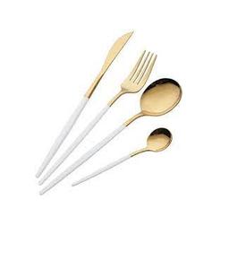 Restaurant Couverts Ensemble En Acier Inoxydable Cristal Cuillère Ustensile Talheres De Mariage - Product Image 4