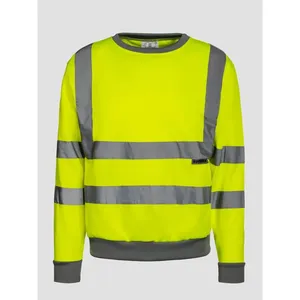 Felpe e Felpe con Cappuccio Promozionali in Poliestere ad Alta Visibilità con Ricamo Personalizzato e Bordi a Contrasto per Tutte le Stagioni - Product Image 5