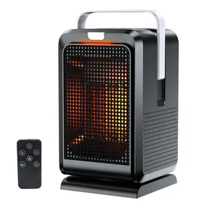 Neue Winter Fan Heater 1000W Personal Desktop Fernbedienung Mini tragbare elektrische Ptc Keramik heizung