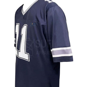 Custom Logo Printed American Jersey Available In Multiple Sizes And Colors <b>Perfect</b> For Professional Teams - Product Image 4