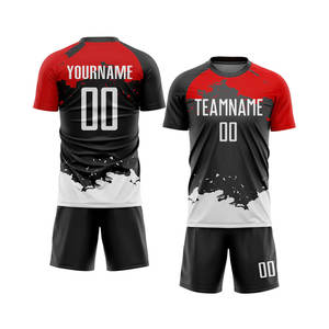 Vêtements de sport d'entraînement en polyester avec logo personnalisé vêtements veste de jogging d'extérieur uniformes de football - Product Image 1