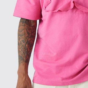 Camiseta Extra Grande para Hombre, Corte Regular, Estilo Urbano Moderno, 100% Algodón, Transpirable, de Secado Rápido, Alta Calidad para Viajar - Product Image 6