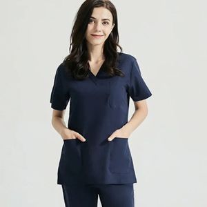 Ensemble de blouses médicales pour infirmières |   Tissu léger |   Uniforme de travail pour les soins de santé à l'hôpital - Product Image 6