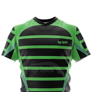 Uniformes de Rugby de Diseño Moderno con MOQ Bajo, Ropa Deportiva Transpirable de Secado Rápido para Exteriores, Unisex, 100% Poliéster, FOGE SPORTS - Product Image 3