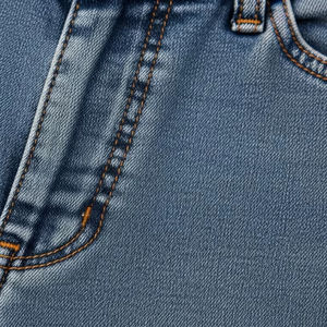 Denim Lavé Polyester Coton Femmes Jeans Doux Stretch Taille Haute Skinny Fit Mode Pantalon Décontracté Streetwear pour Dames - Product Image 3