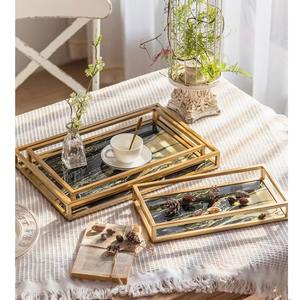 Elegante bandeja de servicio de cerámica de porcelana ecológica para ocasiones festivas decoración del hogar té café aperitivos y aperitivos - Product Image 3