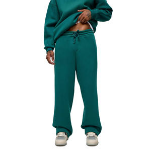 Conjunto de 2 Piezas para Hombre, 100% Algodón, Sudadera con Cuello Redondo y Pantalones Deportivos con Logotipo Serigrafiado, Felpa Gruesa, Chándal de Alta Calidad para Hombre - Product Image 4