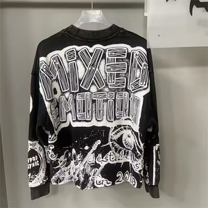 Camiseta de algodón 100% con cuello redondo para hombre, camiseta de manga corta con estampado Digital personalizado para ropa informal, tela transpirable y suave - Product Image 1