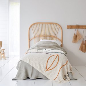 Tête de lit en rotin faite à la main naturelle de haute qualité meubles de chambre à coucher de style de vie tête de lit en rotin pour hôtel station villa - Product Image 2