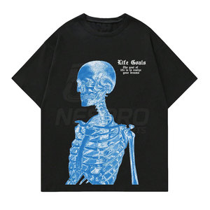 Most Popular Customized Printing Knitted T-Shirt for Men 100% Cotton Quick Dry Breathable High Quality - Product Image 1