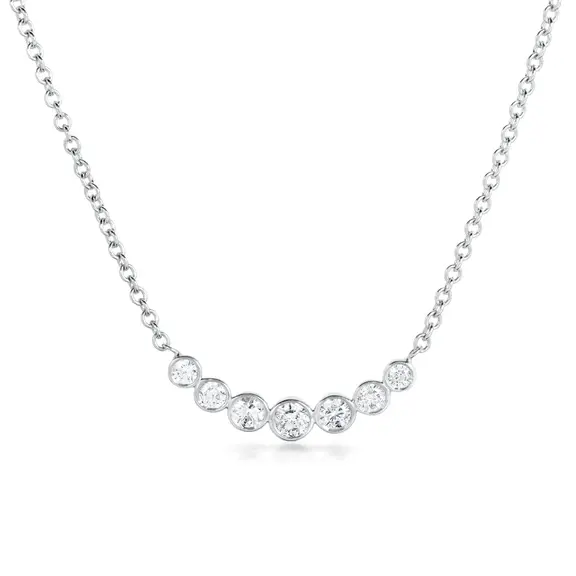 Высокое качество белый CZ 925 стерлингового серебра ювелирные изделия модный дизайнерский бренд роскошное посеребренное ожерелье набор для женщин и девочек