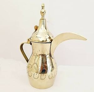 Luxury <b>Arabic</b> Eco-Friendly Coffee & <b>Tea</b> Pot in Hammered Design for Home Hotel Restaurants Weddings at Wholesale Price - Product Image 3