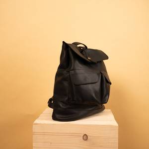 Ow Leather Vintage Lady Girl Mochila 2017 Cuero genuino de moda Impermeable para uso diario Cremallera antirrobo Algodón Hombres - Product Image 2