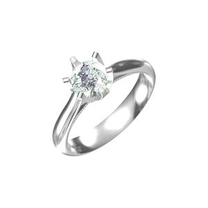 Pour les bagues de mariée exclusives certifiées GIA IGI, paramètres personnalisés en or blanc 10K 14K 18K pour les couples fiancés - Product Image 3