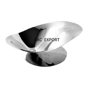Silver Simple Design Serving Bowl New Stylish Tableware <b>Large</b> Food Soup Serving Bowls For Home Hotel Accessories At Good Price - Product Image 5