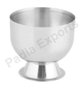 ชามใส่ขนมพุดดิ้งทำจากโลหะเป็นมิตรกับสิ่งแวดล้อมชามข้าวดีไซน์คลาสสิกแบบสองวัตถุประสงค์ - Product Image 1