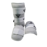 Protège-tibias de baseball personnalisables avec logo, haute qualité, robustes, protection professionnelle, légers, en tissu nylon/polyester et mousse.