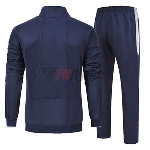 Vente en gros sur mesure Survêtement de sport respirant à fermeture éclair complète pour hommes, bonne qualité, décontracté, sport, jogging, vêtements de sport, tarif de gros OEM - Product Image 2