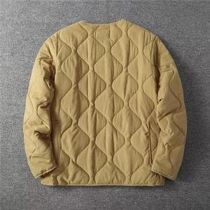 Liner Jacket Men Winter New Khaki Grueso Multi-Bolsillo Tooling Chaqueta acolchada - Product Image 2