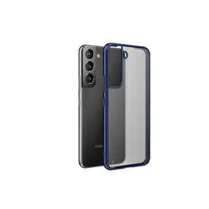 Étui de protection antichoc en silicone bleu marine de luxe 5G A53 pour Samsung pour Galaxy S22 Plus - Série LCKC Volks - Product Image 1