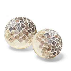 Handmade Mother of Pearl <b>Easter</b> Decorative Ball Elegant Natural Luxury Home Ornament Spring Table <b>Decoration</b> Gift - Product Image 2