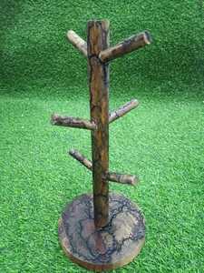 ชั้นวางแก้วไม้ไผ่หรูหราเป็นมิตรกับสิ่งแวดล้อมแบบโมเดิร์นพร้อมตะขอ6ตัวจัดระเบียบถ้วยสำหรับบ้านห้องครัว - Product Image 2