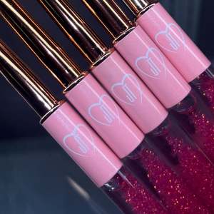 Pennello JT Kolinsky di Lusso Rosa per Nail Art Acrilica, Pelo Kolinsky Ovale Piatto, Manico in Metallo Morbido, Ghiera Crimpata, Professionale, Confezionato - Product Image 2