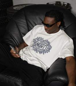 T-shirt graphique surdimensionné vintage Streetwear en coton épais avec logo brodé Comprimé Plus Size Heavy Weight Design - Product Image 4