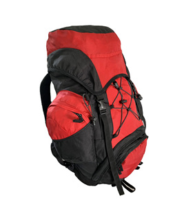 กระเป๋าเป้เดินป่ากันน้ำ 50 ลิตร พิมพ์โลโก้ได้ ดีไซน์ใหม่ กระเป๋าเดินทางสำหรับกิจกรรมกลางแจ้ง จากโรงงานเวียดนาม ทำจากไนลอน - Product Image 5