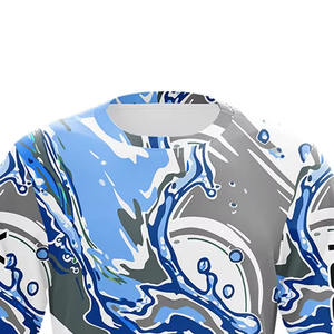Chemise de pêche en jersey de polyester de haute qualité à manches longues tissu doux conception de sublimation complète en gros pour les vêtements de pêche - Product Image 2