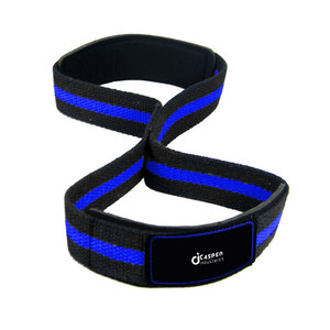 Nouvelle arrivée Gym Fitness musculation néoprène rembourré support de poignet barre de traction Figure huit sangles de levage pour unisexe - Product Image 3