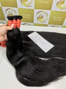 ผมดิบมัดผมคนแบบตรงสองชั้นสำหรับต่อผมแบบมัดเดียวจากเวียดนาม - Product Image 2