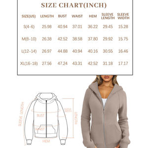 Secado rápido a prueba de viento personalizado mujer transpirable Regular Top Sudadera con capucha Casual mujer sudaderas con cremallera de gran tamaño para mujer transpirable - Product Image 5