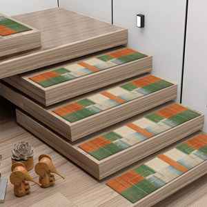 Alfombra con Estampado Floral Vibrante, Suave, Duradera, Decoración Artística para el Hogar, Alfombra de Entrada - Product Image 4