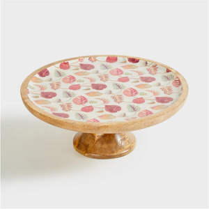 Beautiful <b>wooden</b> <b>cake</b> <b>stand</b> for birthday and anniversary <b>cake</b> cutting - Product Image 4