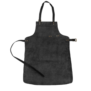 100% High Quality Custom Leather Material Made Leather <b>Aprons</b> / Regular Length Leather <b>Aprons</b> for Sale - Product Image 3