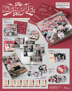 KICKFLIP - [ KICK OUT FLIP AHORA ] 2ND MINI (Versión DIGIPACK) Álbum de KPOP Más Vendido en Corea - Product Image 4