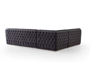 Ensemble de canapés d'angle modernes et confortables Meubles de maison élégants pour salon, villa, appartement, hôtel, cuisine, stockage en plein air - Product Image 2