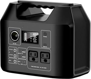 Estación de Energía Portátil Lista para Enviar, 80000mAh, Batería de Respaldo LiFePO4 de 256Wh, Tomas de Corriente CA de 300W, Banco de Energía - Product Image 1