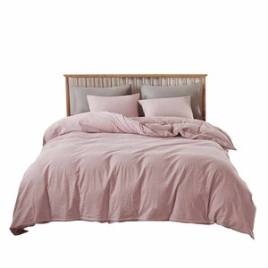 Ensemble de draps de lit de luxe 100% coton Design moderne qualité couettes couverture refroidissement respirant doux imprimé solide pour hôtels usage domestique - Product Image 6