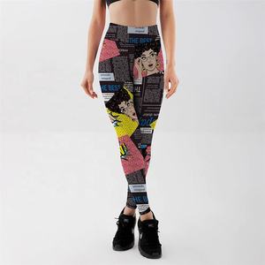 2025 Nueva ropa deportiva activa personalizada, mallas de gimnasio de cintura alta para mujer, mallas de LICRA para Yoga, mallas de nailon en colores personalizados - Product Image 4