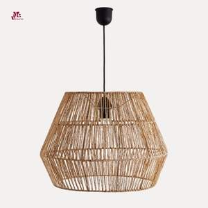 Hot Items <b>Rattan</b> Bamboo Jute Lampshade Natural Bamboo <b>Pendant</b> <b>Light</b> for Home Kitchen Hotel Decoration From Viet Mai Lan - Product Image 1