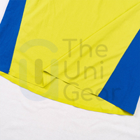 T-shirts de sport unisexes de haute qualité à coupe classique pour équipes, avec logo personnalisé imprimé sur le devant, en coton 100% tricoté épais et écologique